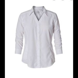 NWOT Royal Robbins White Sun Shirt